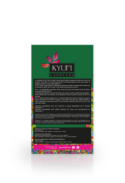 Thé Vert Instantané À La Menthe - Recette Authentique - Compatible Nespresso