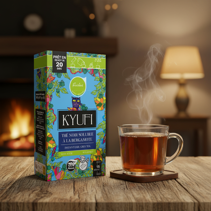 Thé Noir Bergamote  – Sans sucre