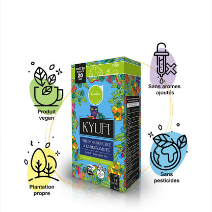 Thé Noir Bergamote  – Sans sucre