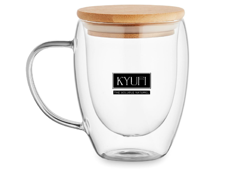 Le Mug Bien-être Double-paroi 250 ml avec anse